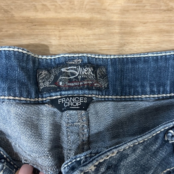 Women's Silver Jeans Co Frances Crop Size 32 - Picture 4 of 7